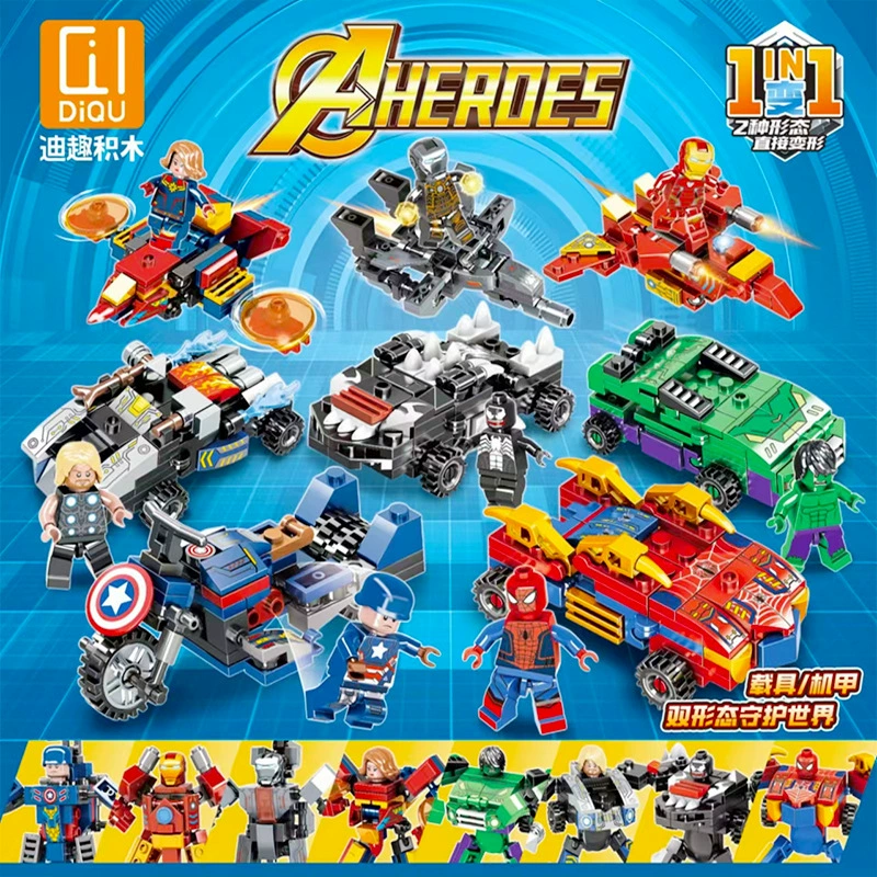 Lego, The Avengers, конструктор, мотоцикл, боевой автомобиль, игрушка, подарок на день рождения