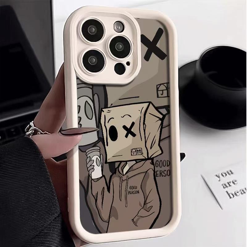 Funda para la cabeza, caja para teléfono móvil Apple 16 iphone15promax Europa y América 13/12/14 todo incluido anti-caída