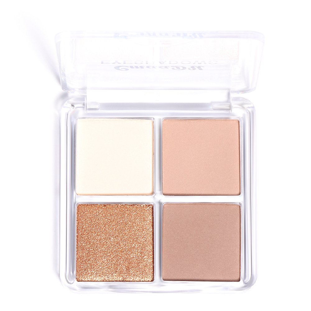 Check it out! Link Disclaimer - Exclusive for foreign trade :CmaaDU 4-color Eyeshadow matte Pearlescent Eyeshadow palette undefined