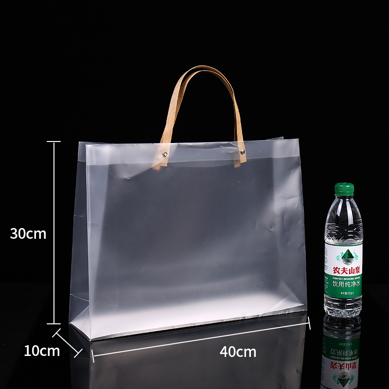 Bolsa de plástico transparente PP personalizada bolsas de regalo dulces de boda con bolsas de regalo personalizadas
