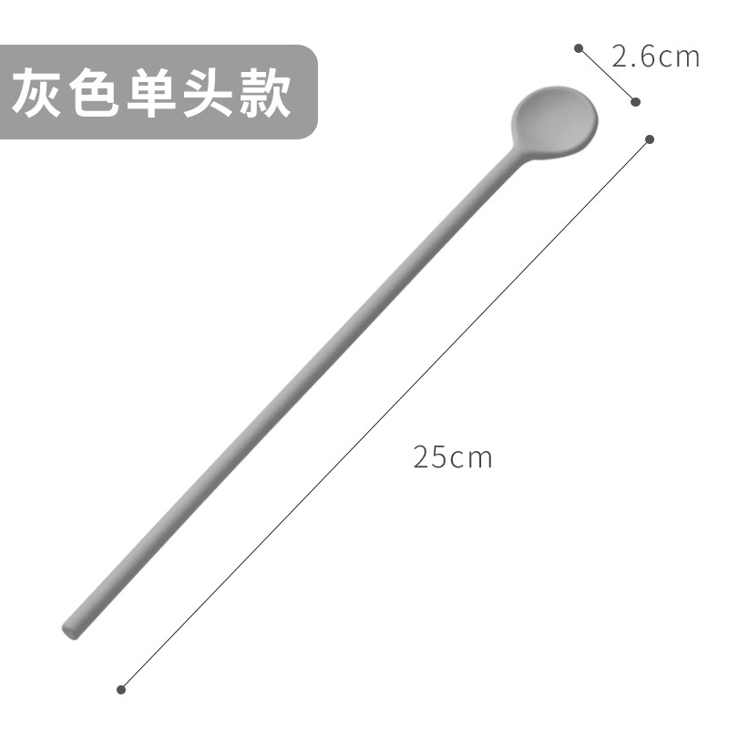 회색 단일 머리