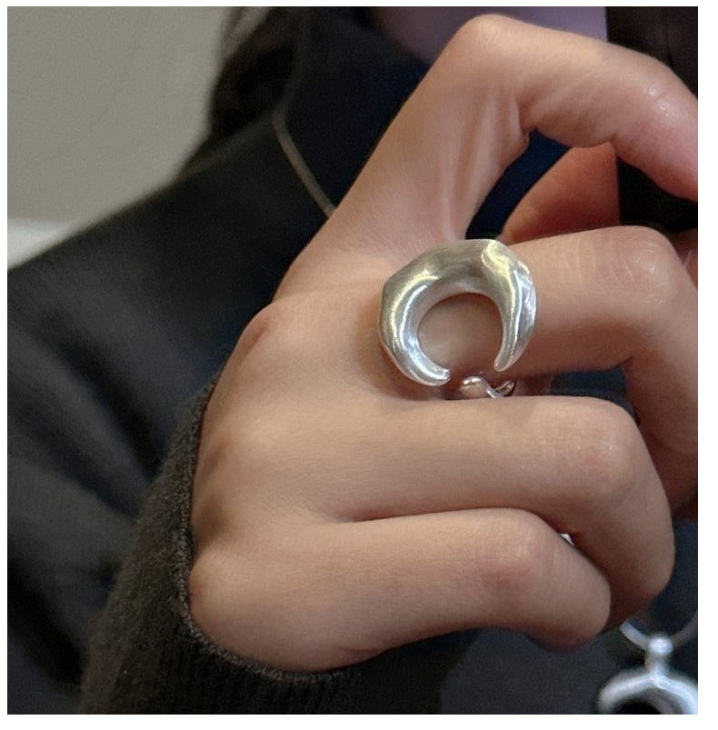 Rings Classification 925 Sterling Silver Geometric Rings 925 Sterling Silver Rings