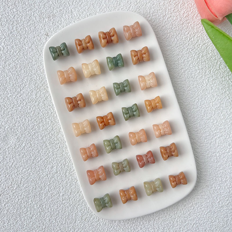 菩提根雕刻多宝蝴蝶结DIY饰品配件串珠手串佛珠文玩菩提散珠批发|undefined
