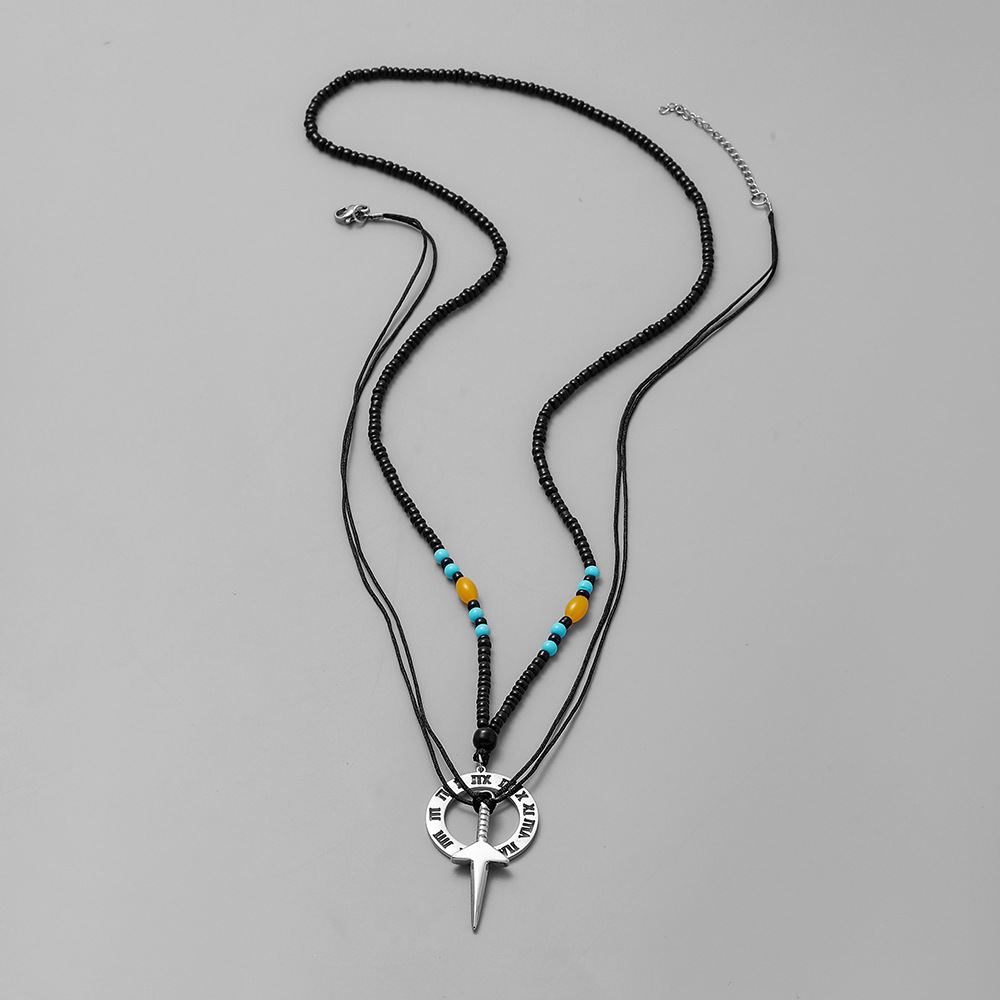 Simple Style Geometric Stainless Steel Plating Pendant Necklace 1 Piece