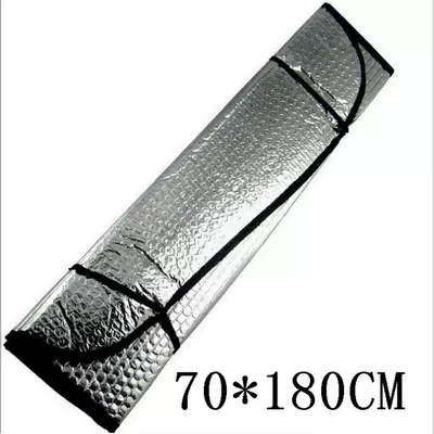 Sun shade – curtain universal - front-sunshade-70180cm-thick