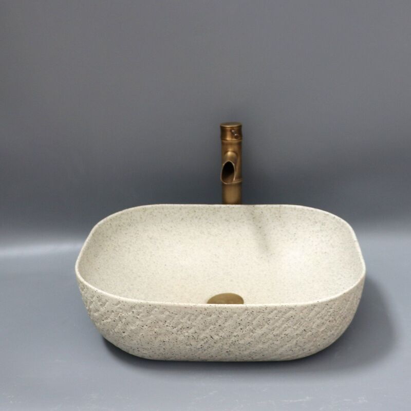 Jingdezhen Ceramic Wash Basin High Temperature Handmade Ceramic Basin Art Wash Basin