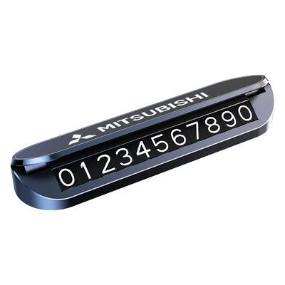 Parking Plate Car Phone Number Nömrəli dayanma kartı