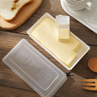 Japanese-style butter refrigerator fresh-keeping box sealed storage box with lid storage box slicer cheese slice storage box