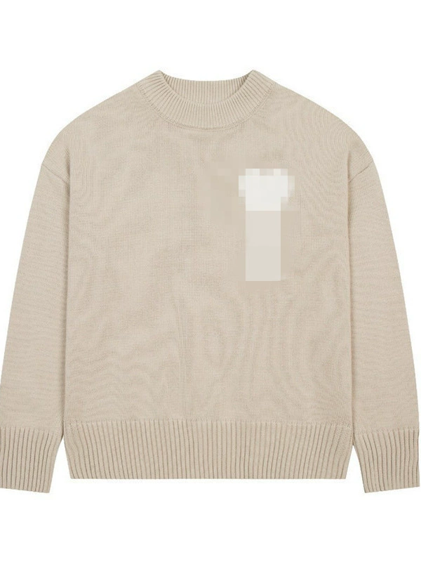 Amazon AliExpress Amazon поставляет однотонный жаккардовый вязаный свитер с длинными рукавами в корейском стиле с сердечками и буквами, свободный