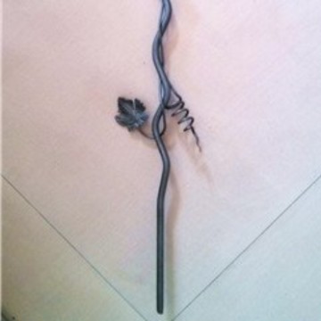 我厂生产锻打花楼梯配件 锻打花楼梯配