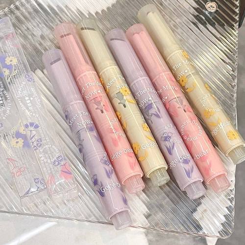 Gege bear Gege bear flower language honey lipstick easy to color non-staining lips non-stick cup love jelly lipstick