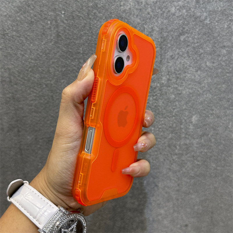 Apple 16 Pro Max対応、厚みのある3in1肌触りの良いマグネット式スマホケース、iPhone 17完全保護耐衝撃ケース、14対応|undefined