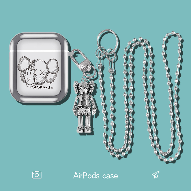 Fashionable Brand Eye-Covering Doll Suitable for AirPods Pro Protective Cover 2/3 Generation Apple Bluetooth Headset Soft Shell Cartoon