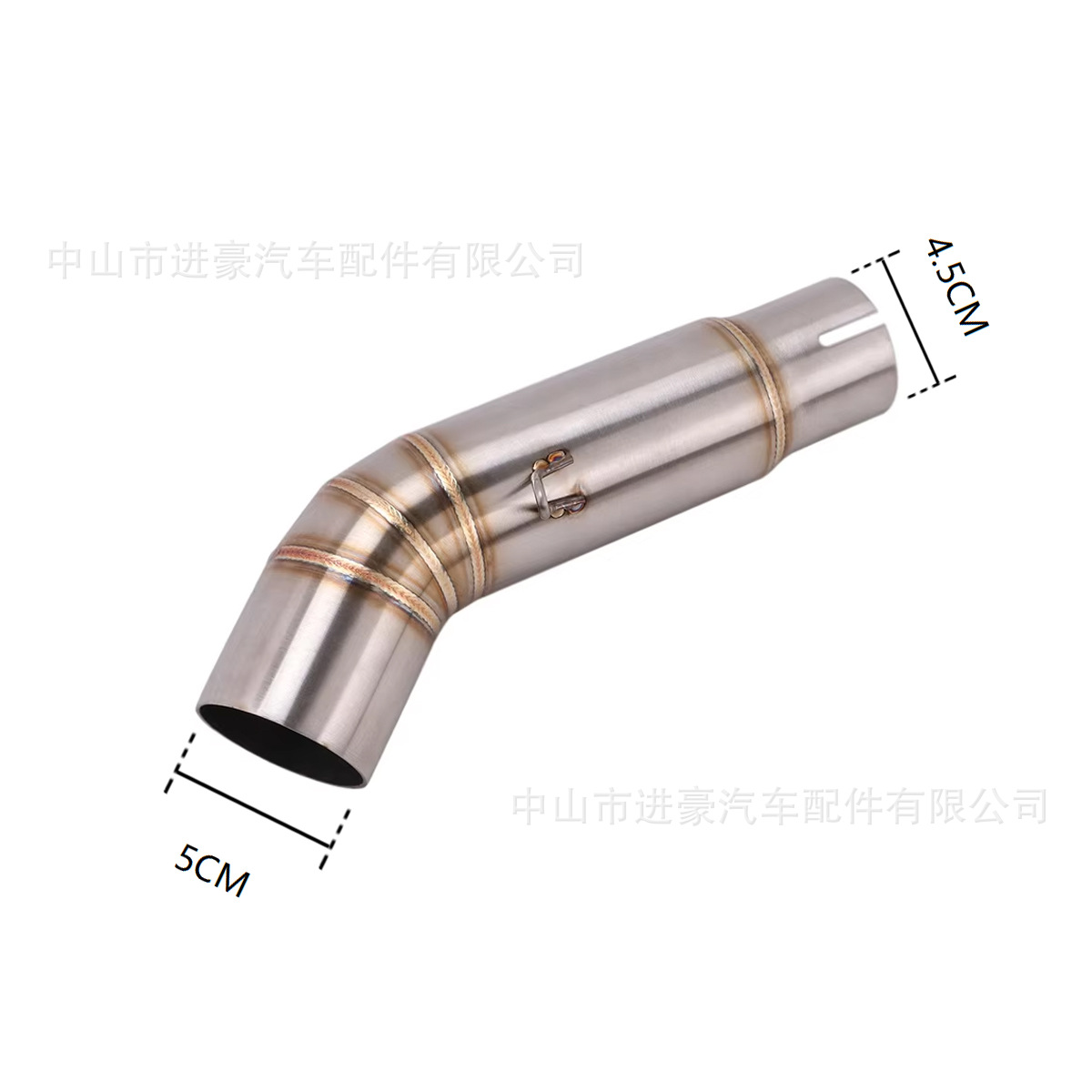 Suitable for Motorcycle Modification Suzuki Small and Medium-Sized R Titanium Color 11/21 Model Front Exhaust Pipe Factory Direct Sale