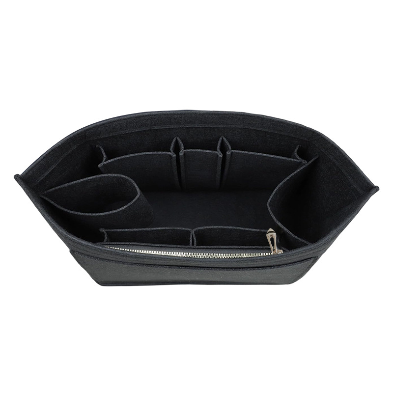 Three side pockets - black / Small size 21.5*13.5*18cm