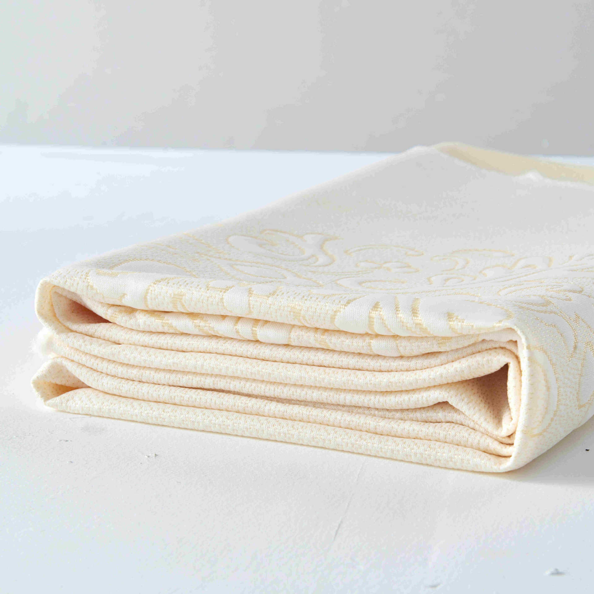 240 gramos de tela de colchón amarillo, tela de colchón jacquard de punto de un solo lado pesada image 6