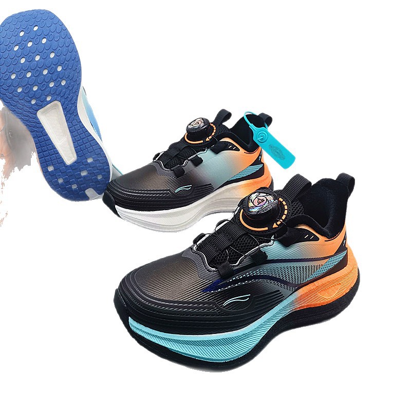 38-42 Tamaño nuevo invierno de cuero de algodón zapatos deportivos para niños con suela ligera zapatos deportivos para niños zapatos para correr