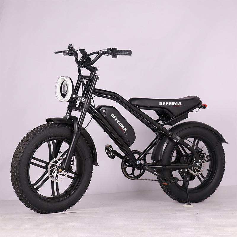 E-Bike20*4.0 Fat Tire Electric Bicycle Off-Road 7-Speed Snow Bike Retro Trendy Electric Bicycle Europe E-Bike20*4.0 Fat Tire Electric Bicycle Off-Road 7-Speed Snow Bike Retro Trendy Electric Bicycle Europe