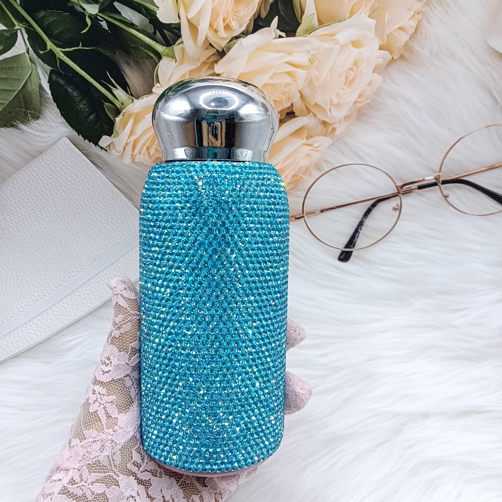 레이크 블루 보온병 컵