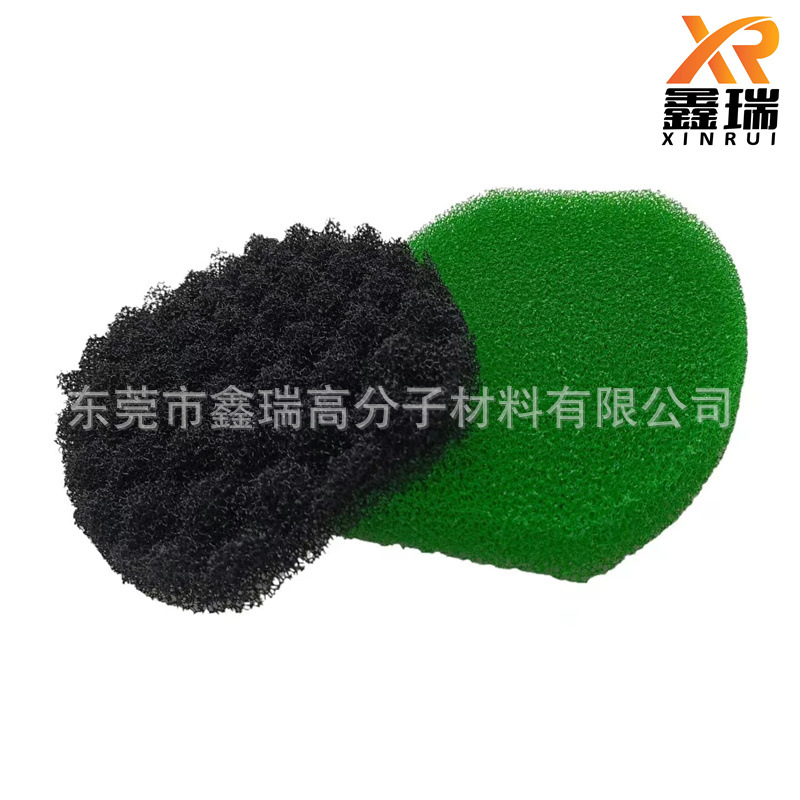 批发鱼缸过滤波峰棉绿色棉 水族箱过滤海绵 鱼缸滤材可定 做尺寸