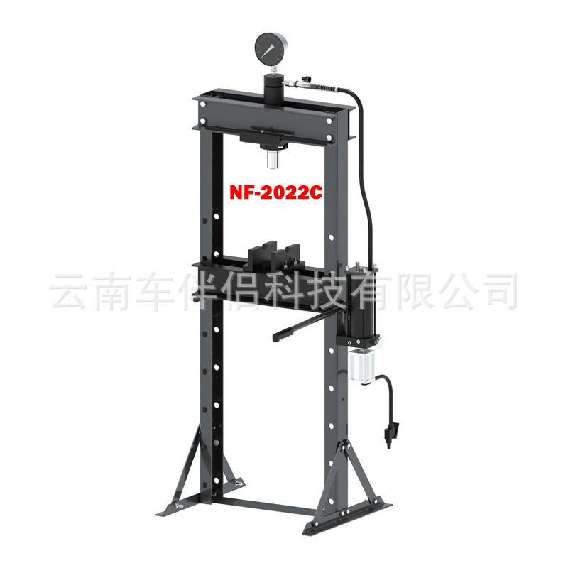 Пневматический ручной пресс Southern Machinery NF-2022C 20T для ремонта автомобилей с манометром