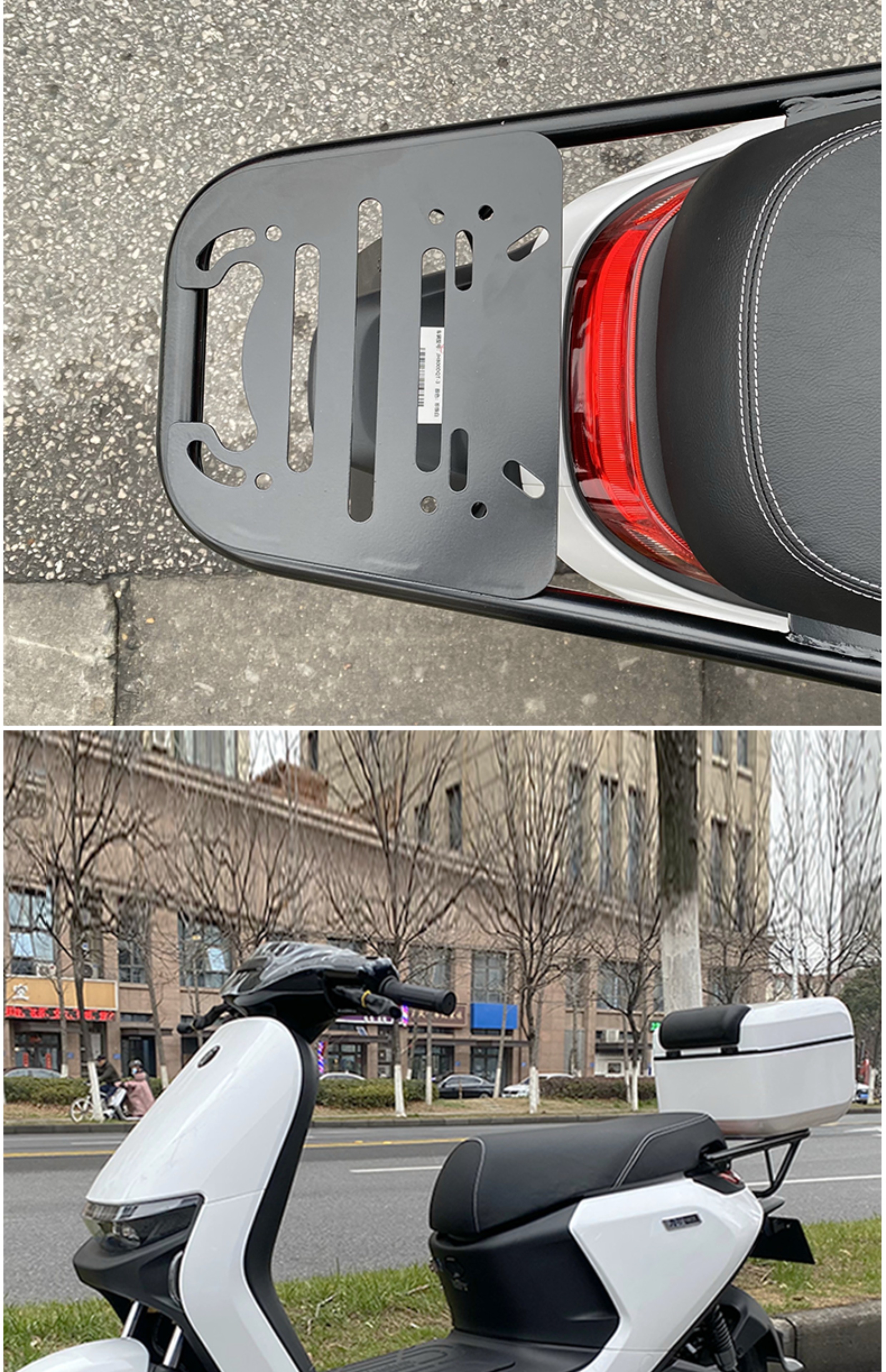 Suitable for Ninebot M5 electric scooter M3/M80C/85C/M95C rear trunk N70/N80N90C rear rack
