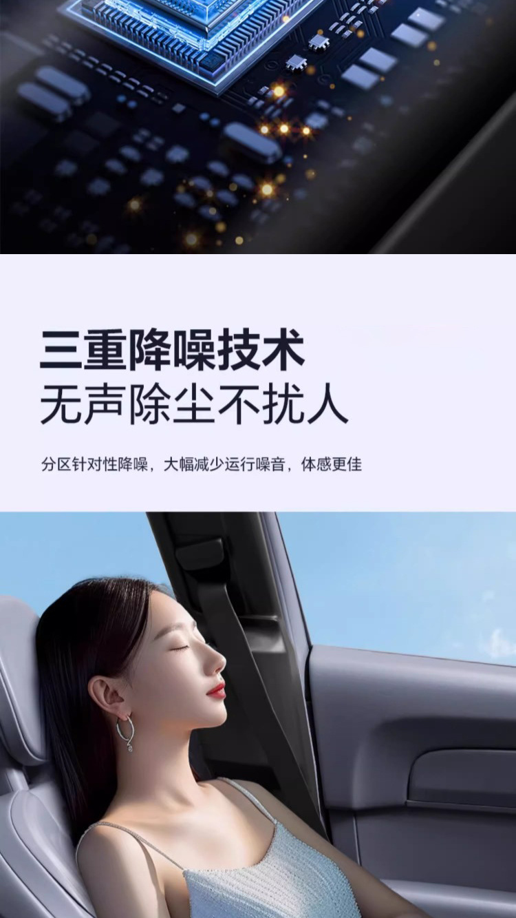 Kafeila Cross-Border Wireless Car-Mounted Multi-Functional Vacuum Cleaner, Household Handheld Portable Pet Hair Vacuum Cleaner