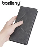 Baellerry новый мужской кошелек модный длинный матовый открытый мульти-кард молния большой емкости клатр