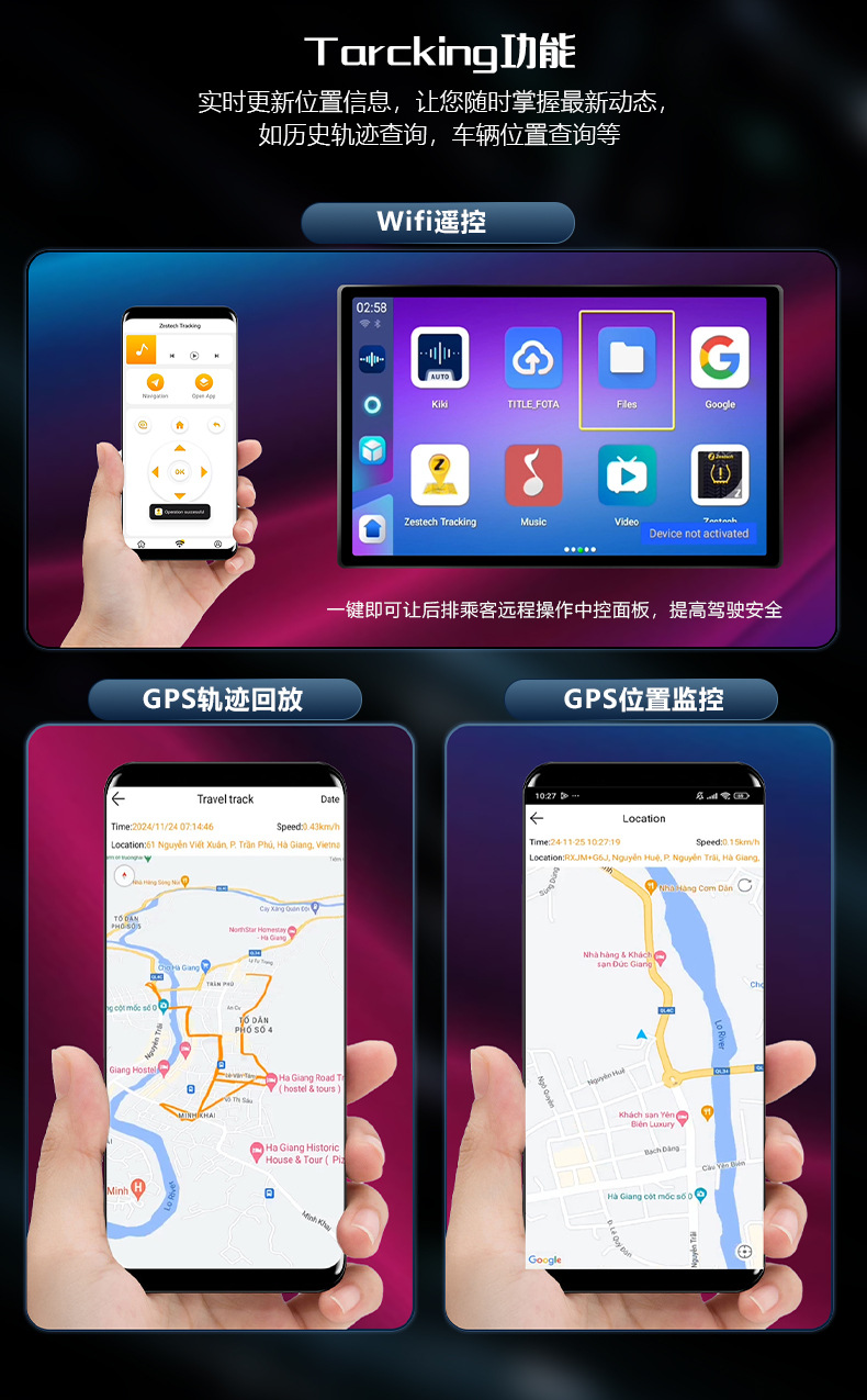 Original car wired to wireless carplay box Android 13AndroidAuto Qualcomm eight nuclear AI BOX box