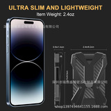 Ультратонкий бумажник, металлический кошелек, Amazon