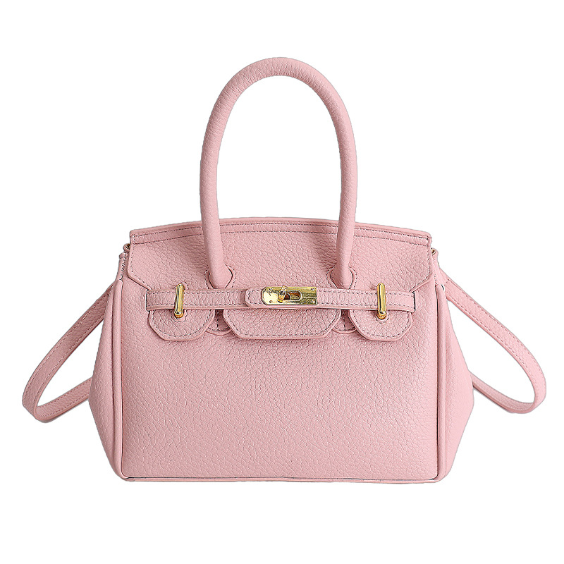 Textura de nicho de diseño de platino de mujer 2026 nuevo estilo simple de moda diaria de un solo hombro bolsa de tramo inclinada image 14