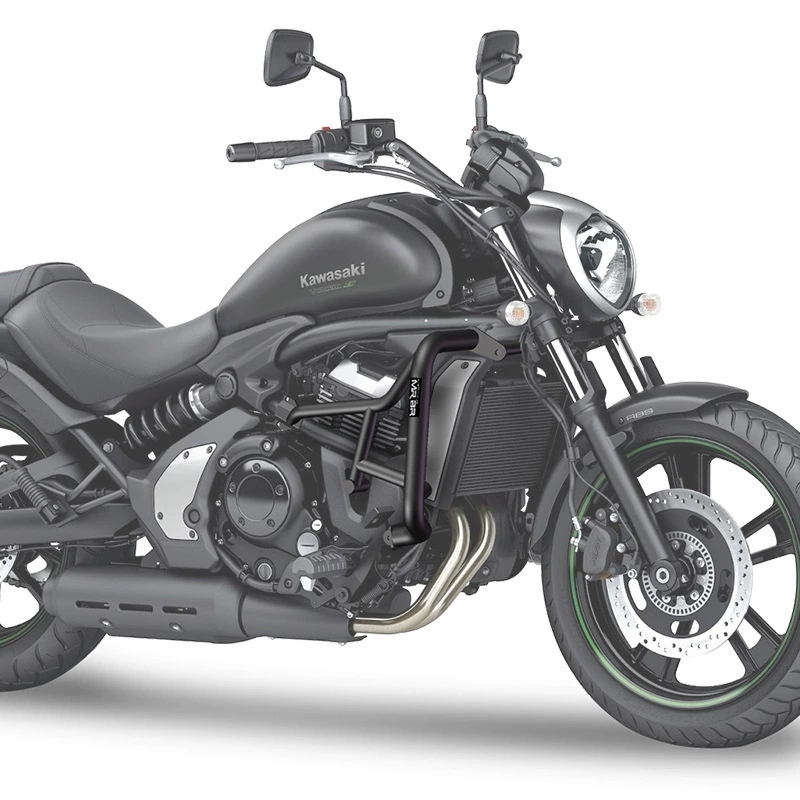 MRBR адаптируется к Kawasaki Vulcans Маленький Вулкан 650 круиз защита бампера против падения багажник защита задняя часть обратно показывают