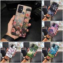 适用中兴手机壳腕带绘画潮流防尘硅胶散热创意男女款个性全包