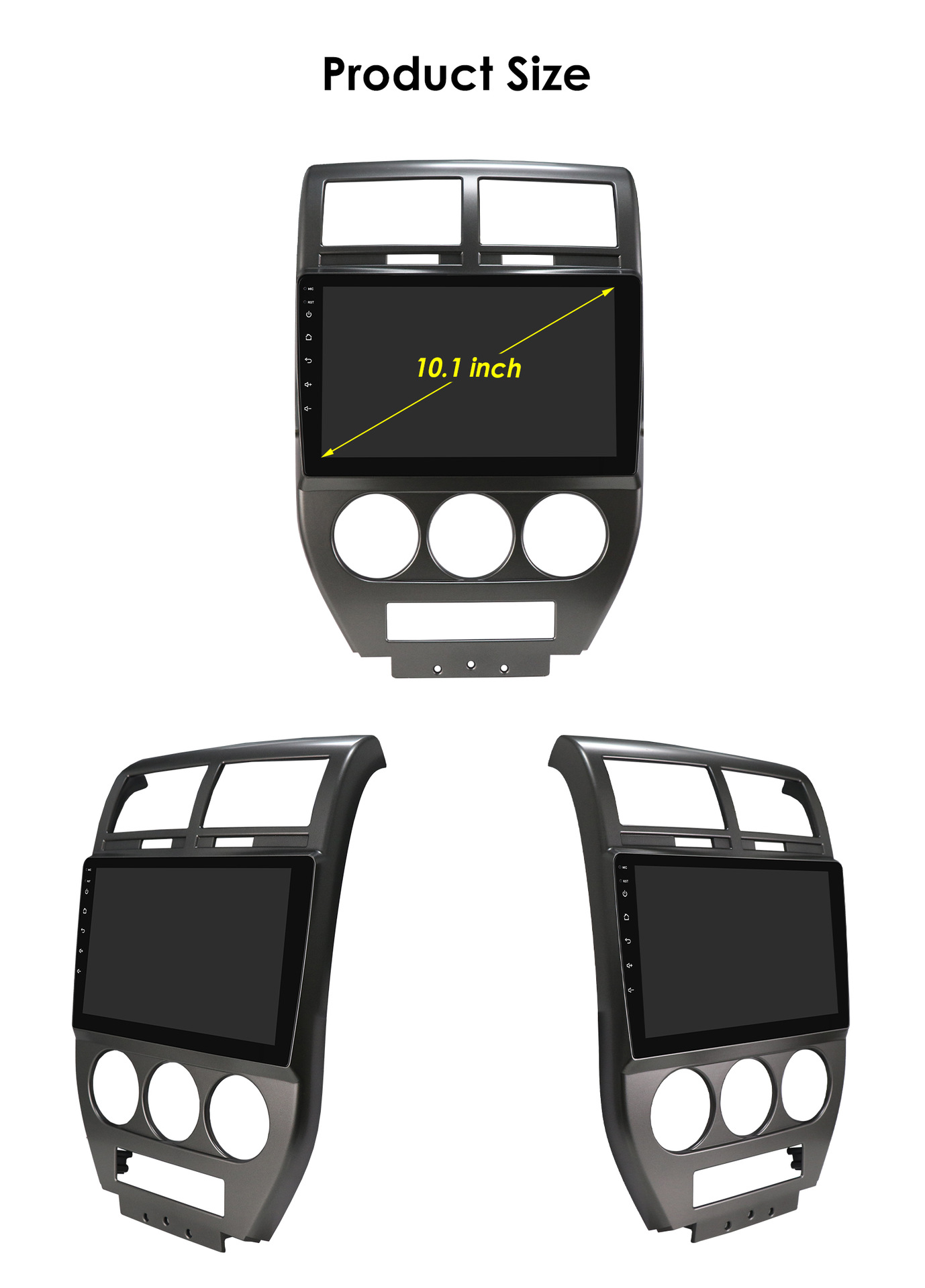 Suitable for Jeep Compass 07-09 Car Android Large-Screen Navigation System Gps All-In-One Device