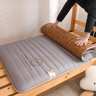 Cross-border Student Dormitory Mattress Single Winter and Summer Dual-use Antibacterial Soybean Fiber Thickened Double-sided Rattan Mat Tatami Mat