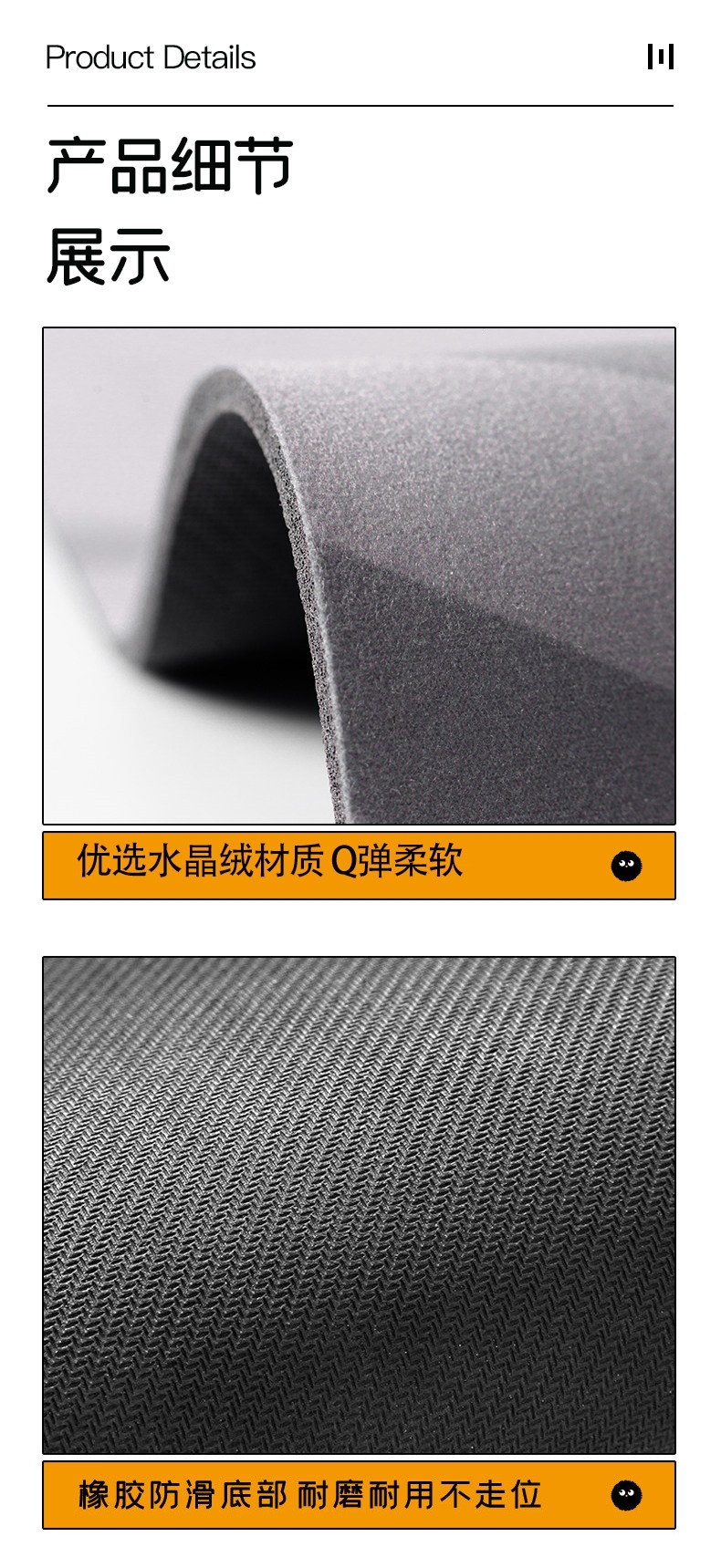 Car floor mats are non-slip, water-absorbent, dirt-resistant, suitable for both driver and passenger seats, single-piece carpet style, universal, easy to clean, detachable, and cartoon-themed