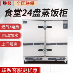 二重ドア電熱蒸し器工場食堂大容量24盆電熱蒸し器車商用蒸し器二重ドアガス