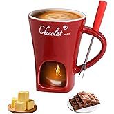 Caldera de chocolate caliente taza de cerámica taza y tenedor helado taza de queso queso regalo para los amantes