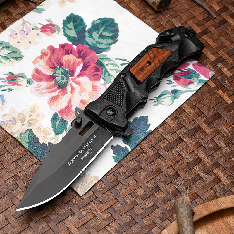 户外生存求生小刀折叠刀拆快递开箱小刀露营工具随身便携水果小刀