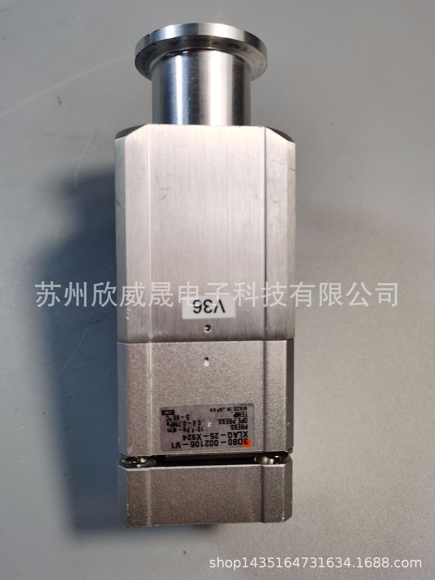 SMC 3D80-002106-V1  XLAQ-25-X924 HIGH VACUUM VALVE