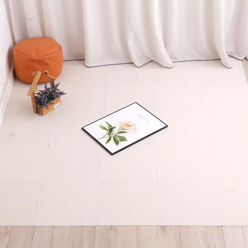 Tapete Modular Autoadhesivo de Poliéster Antideslizante para Sala de Estar y Dormitorio