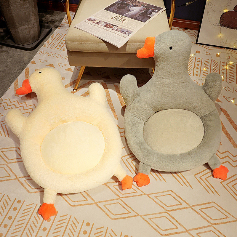 Cojín de ganso cojín estudiante almohada dormitorio Butt cojín de oficina almohada silla cojín integrado tatami sofá soporte lumbar