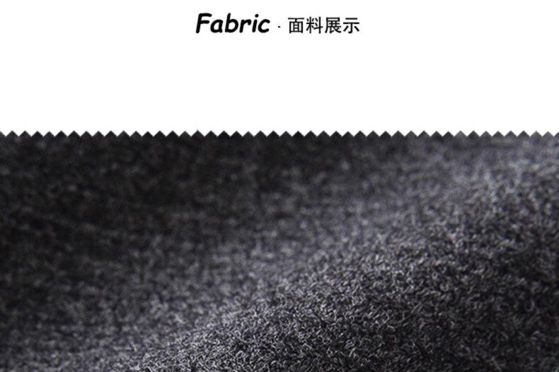Quần short len cạp cao nữ dáng thẳng, phong cách thời thượng — Màu xám đậm (len nâng cấp), Màu đen (len nâng cấp) chi tiết 4