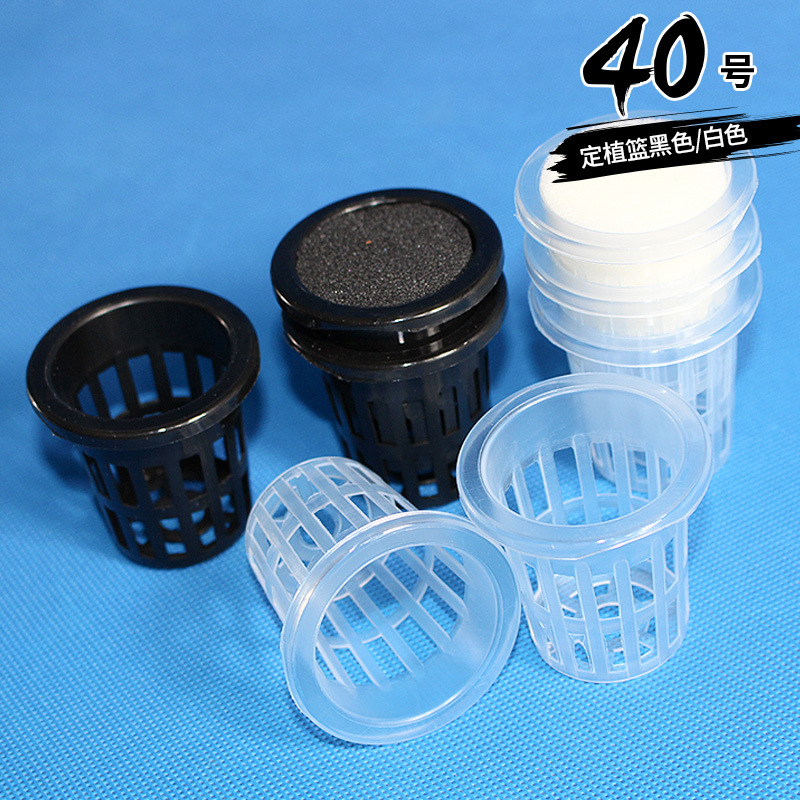 40号篮水培植物定植篮定植杯无土栽培农业园艺蔬菜花卉加深固根器