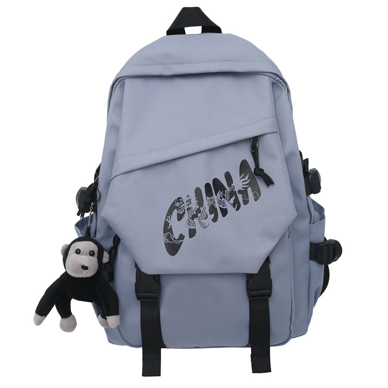 Capacious backpack for leisure, bag