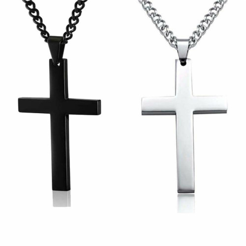 Europe and the United States punk rock rapper latin dance necklace cross tide male female general of alloy cross pendant jewelry