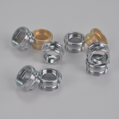 工厂自产水龙头净水器转接头内外细牙水龙头配件螺纹转换铜接头|ms