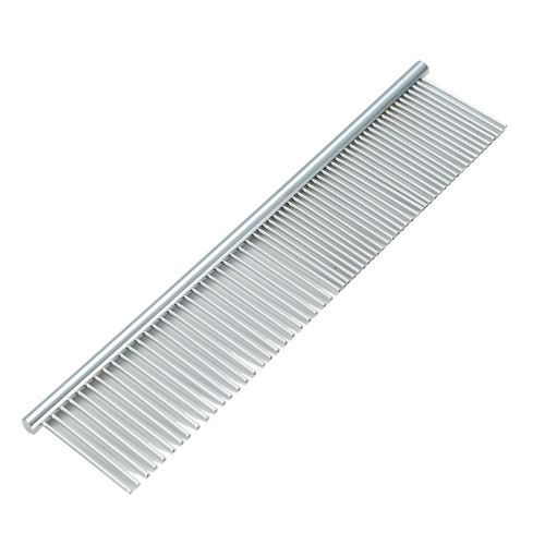 Dog comb comb long-haired dog pet stainless steel comb dog hair grooming comb pet supplies