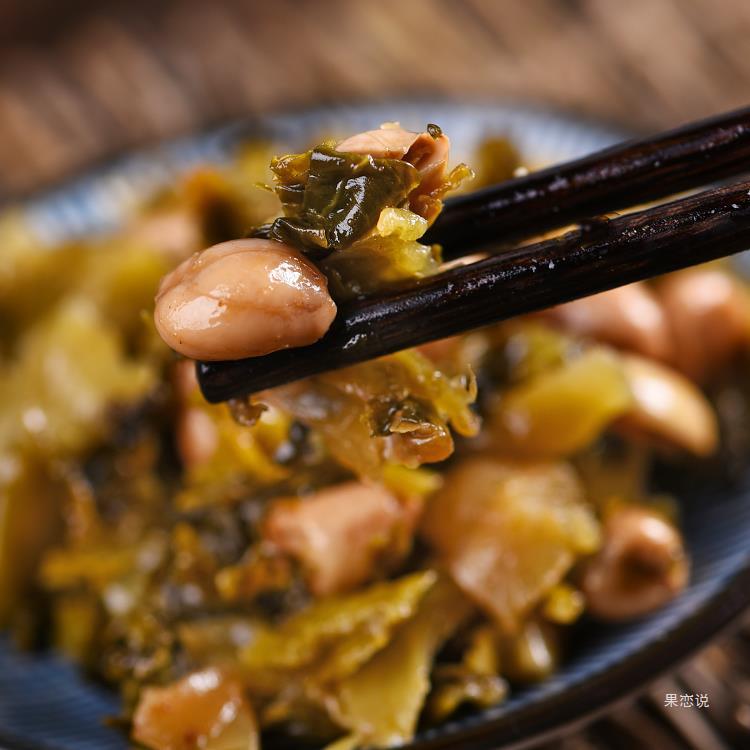 备得福梅菜花生30包宁波特色早餐下饭菜酱菜咸菜腌菜配粥腌菜咸菜