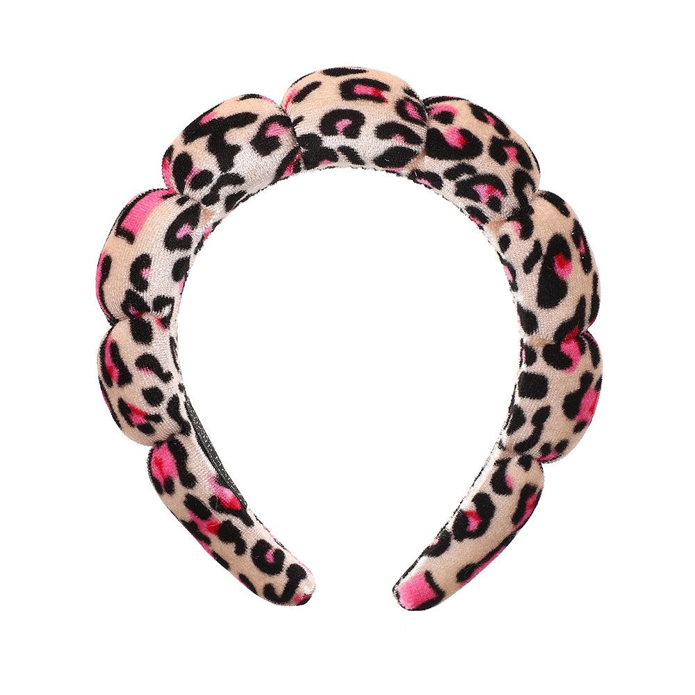 Diadema esponjosa de toalla estilo twist coreano para mujer, de alta gama, para elevar la coronilla, ideal para maquillaje, spa o lavado de cara. image 63